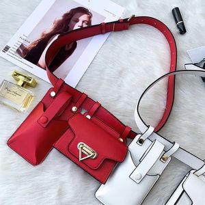 2-in-1 Fanny Pack with Belt (Belt length: 120cm= 47.244 inches)